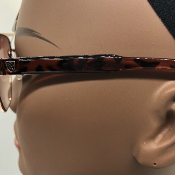 Lion Fashion Eyewear Women's Brown and Orange Sunglasses UV400 Item D-1 - Picture 6 of 11